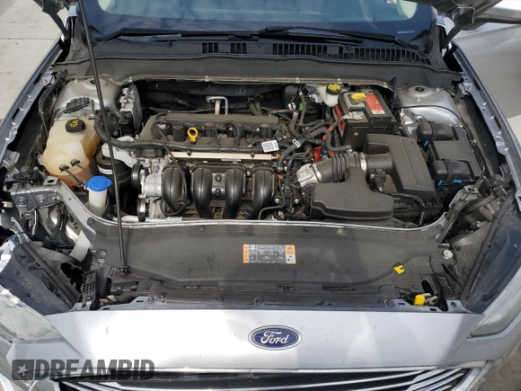 2020 Ford Fusion SE with VIN 3FA6P0H71LR207241, listed as a Copart auction lot 58347785 with 92,375 mi miles and Salvage title. Bid and sale history available at DreamBid. Image 11.