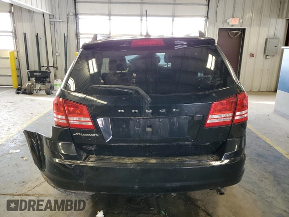 2018 Dodge Journey SE with VIN 3C4PDCAB5JT363841, listed as a Copart auction lot 45853725 with Not Provided miles and Salvage Title. Bid and sale history available at DreamBid. Image 6.