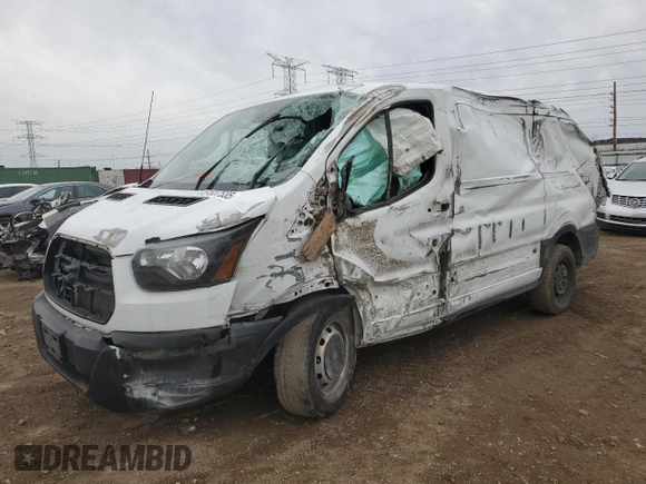 2019 Ford Transit with VIN 1FTYR1ZMXKKB46742, listed as a Copart auction lot 51837535 with Not provided miles and Salvage title. Bid and sale history available at DreamBid. Image 1.