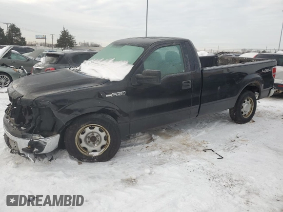 2013 Ford F-150 XL with VIN 1FTMF1EM4DKE21361, listed as a Copart auction lot 88074845 with 281,470 mi miles and Salvage Title. Bid and sale history available at DreamBid. Image 1.