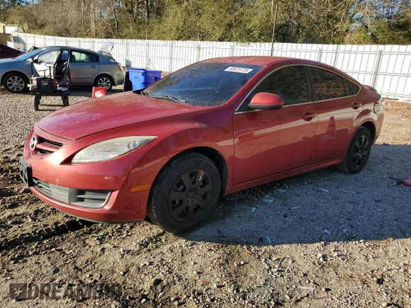 2010 Mazda 6 i Sport with VIN 1YVHZ8BH1A5M23520, listed as a Copart auction lot 88973725 with 134,114 mi miles and Salvage Title. Bid and sale history available at carsss.com. Image 1.