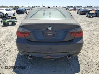 2007 BMW 3 Series 335i with VIN WBAVB73587PA86238, listed as a Copart auction lot 58517825 with Not provided miles and Salvage title. Bid and sale history available at DreamBid. Image 6.