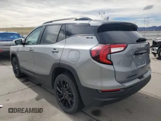2023 GMC Terrain SLE with VIN 3GKALTEG9PL197285, listed as a Copart auction lot 50163245 with 57,627 mi miles and Salvage title. Bid and sale history available at DreamBid. Image 2.