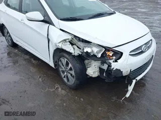 2017 Hyundai Accent SE with VIN KMHCT4AE0HU225010, listed as a IAAI auction lot 41563585 with 77,949 mi miles. Bid and sale history available at carsss.com. Image 6.