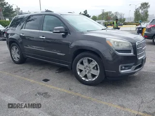 2013 GMC Acadia Denali z VIN 1GKKRTKDXDJ257297, wystawiony jako IAAI lot #42191235 z przebiegiem 107 122 mil mil oraz . Historia ofert i sprzedaży dostępna na DreamBid. Obrazek 1.