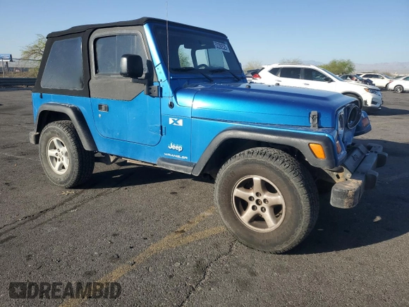 2003 Jeep Wrangler X z VIN 1J4FA39S33P320254, wystawiony jako Copart lot #52392525 z przebiegiem 206 325 mil mil oraz Szkoda całkowita • Salvage title. Historia ofert i sprzedaży dostępna na DreamBid. Obrazek 4.