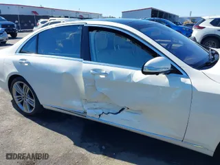 2019 Mercedes-Benz S-Class S 560 with VIN WDDUG8DBXKA490120, listed as a IAAI auction lot 41487687 with 29,414 mi miles. Bid and sale history available at carsss.com. Image 6.