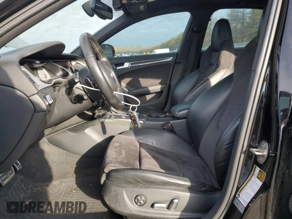 2016 Audi S4 Premium Plus with VIN WAUBGAFL3GA001706, listed as a Copart auction lot 87607535 with 125,466 mi miles and Salvage Title. Bid and sale history available at carsss.com. Image 7.