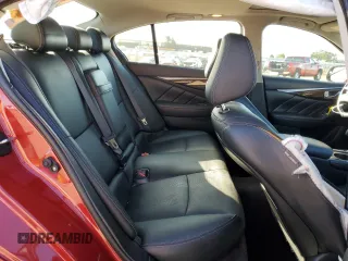 2015 Infiniti Q50 Premium with VIN JN1BV7AP7FM355136, listed as a Copart auction lot 56586325 with 101,384 mi miles and Salvage title. Bid and sale history available at DreamBid. Image 10.
