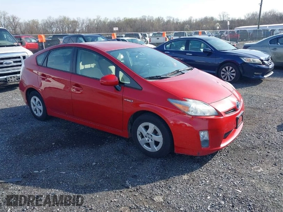 2010 Toyota Prius II with VIN JTDKN3DU0A0143461, listed as a IAAI auction lot 41949885 with 249,389 mi miles and . Bid and sale history available at DreamBid. Image 1.