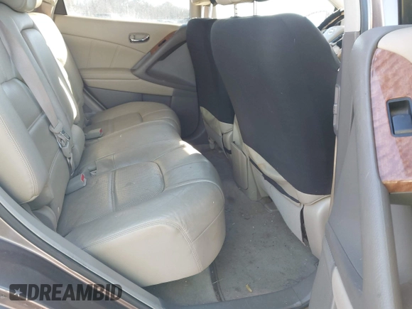 2011 Nissan Murano SL with VIN JN8AZ1MU3BW064244, listed as a IAAI auction lot 41339824 with 175,242 mi miles and . Bid and sale history available at carsss.com. Image 8.