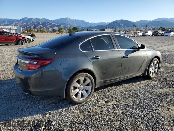 2017 Buick Regal with VIN 2G4GM5EX6H9164713, listed as a Copart auction lot 48412855 with 57,189 mi miles and Clean Title. Bid and sale history available at carsss.com. Image 3.