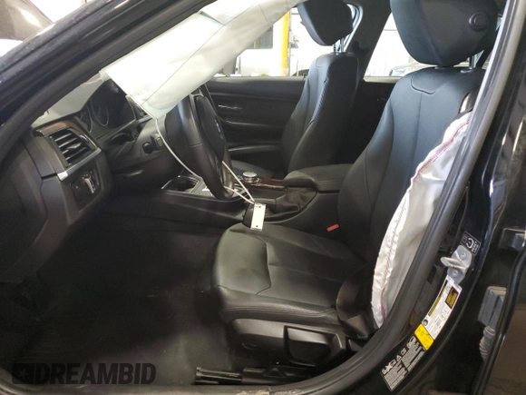 2015 BMW 3 Series 320i xDrive with VIN WBA3C3G5XFNT53099, listed as a Copart auction lot 54238535 with 86,149 mi miles and Salvage title. Bid and sale history available at DreamBid. Image 7.