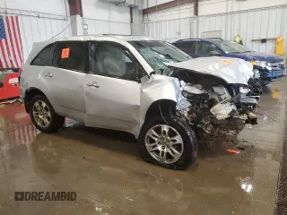 2009 Acura MDX Tech Pkg with VIN 2HNYD28669H506608, listed as a Copart auction lot 51836875 with 0 mi miles and Non Repairable. Bid and sale history available at carsss.com. Image 4.