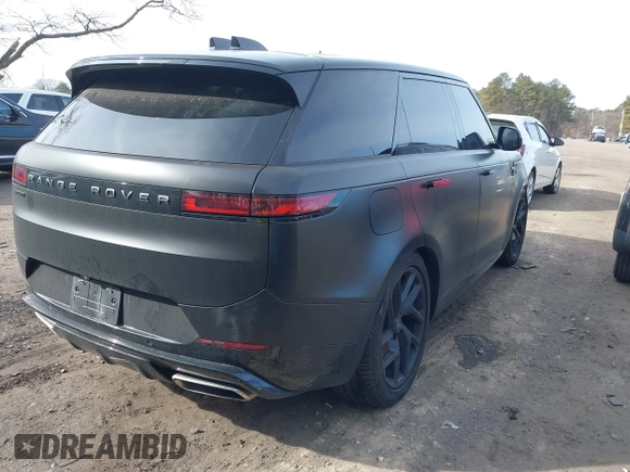 2024 Land Rover Range Rover Sport Dynamic SE with VIN SAL1L9FU9RA419328, listed as a IAAI auction lot 41533757 with 4,438 mi miles and . Bid and sale history available at DreamBid. Image 4.