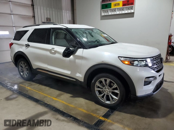 2022 Ford Explorer Limited with VIN 1FMSK8FH2NGB27972, listed as a Copart auction lot 50891715 with 29,132 mi miles and Salvage Title. Bid and sale history available at carsss.com. Image 4.