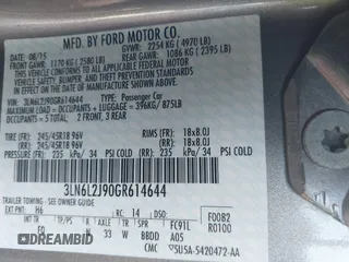 2016 Lincoln MKZ z VIN 3LN6L2J90GR614644, wystawiony jako IAAI lot #42547420 z przebiegiem 45 237 mil mil oraz . Historia ofert i sprzedaży dostępna na DreamBid. Obrazek 9.