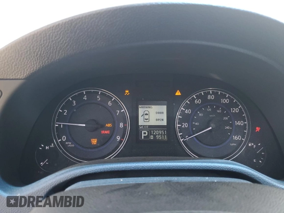 2013 Infiniti G37 IPL with VIN JN1CV6EK1DM900032, listed as a Copart auction lot 54853805 with 120,951 mi miles and Salvage Title. Bid and sale history available at DreamBid. Image 9.