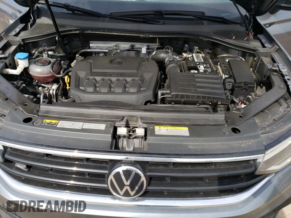 2022 Volkswagen Tiguan SE R-Line Black with VIN 3VV8B7AX2NM051233, listed as a Copart auction lot 54546455 with 61,848 mi miles and Salvage title. Bid and sale history available at DreamBid. Image 12.