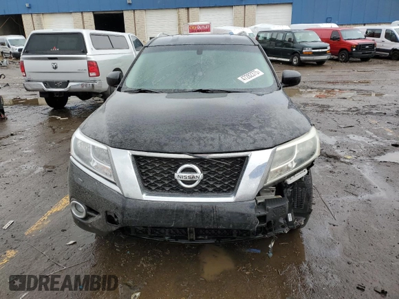2013 Nissan Pathfinder SV with VIN 5N1AR2MM5DC637663, listed as a Copart auction lot 47282375 with 234,749 mi miles and Clean Title. Bid and sale history available at carsss.com. Image 5.