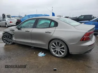 2019 Volvo S60 Momentum with VIN 7JR102FK6KG005305, listed as a Copart auction lot 46680475 with 69,591 mi miles and Salvage Title. Bid and sale history available at carsss.com. Image 2.