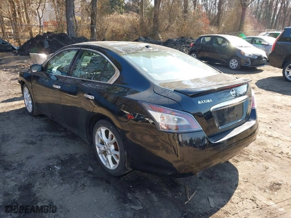 2014 Nissan Maxima 3.5 SV with VIN 1N4AA5AP5EC488576, listed as a IAAI auction lot 41606348 with 76562 miles. Bid and sale history available at carsss.com. Image 3.