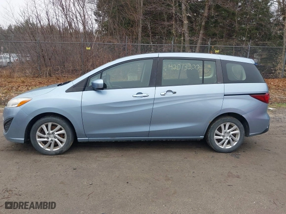 2012 Mazda Mazda5 Sport with VIN JM1CW2BL0C0141119, listed as a IAAI auction lot 42073200 with 142,805 mi miles. Bid and sale history available at carsss.com. Image 12.