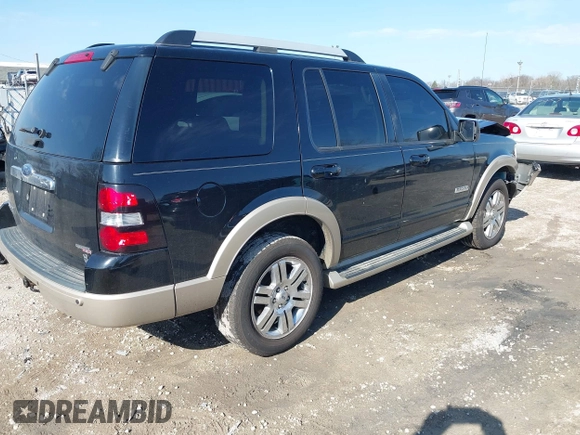 2006 Ford Explorer Eddie Bauer with VIN 1FMEU74886UA85251, listed as a IAAI auction lot 41914774 with 141,516 mi miles and . Bid and sale history available at DreamBid. Image 4.