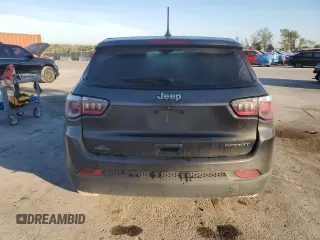 2018 Jeep Compass Sport with VIN 3C4NJCAB4JT411653, listed as a Copart auction lot 50566965 with 142,049 mi miles and Salvage Title. Bid and sale history available at carsss.com. Image 6.