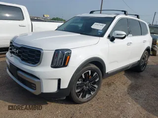 2024 Kia Telluride SX Prestige X-Pro with VIN 5XYP5DGC0RG511416, listed as a IAAI auction lot 41927458 with 7,206 mi miles and . Bid and sale history available at DreamBid. Image 17.