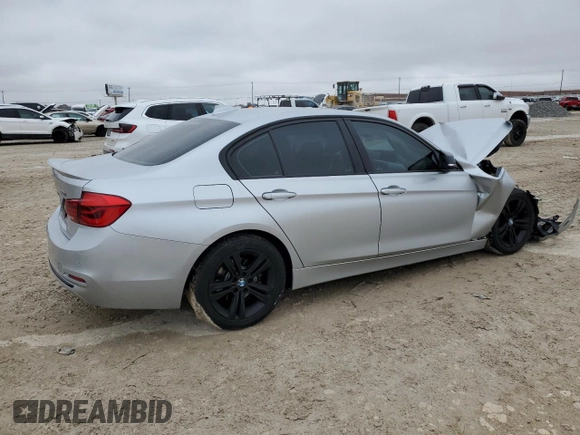 2016 BMW 3 Series 328i with VIN WBA8E9G55GNU29218, listed as a Copart auction lot 44810785 with 0 mi miles and Salvage Title. Bid and sale history available at carsss.com. Image 3.