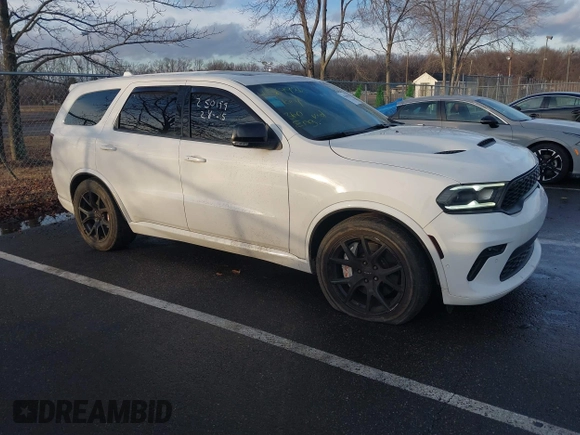 2021 Dodge Durango SRT 392 with VIN 1C4SDJGJ1MC551687, listed as a IAAI auction lot 41569986 with 38,039 mi miles and . Bid and sale history available at DreamBid. Image 1.