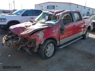 2010 Ford F-150 XL with VIN 1FTFW1CV6AFA32388, listed as a IAAI auction lot 41577048 with 1 mi miles. Bid and sale history available at carsss.com. Image 2.