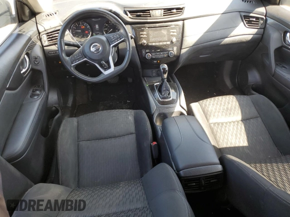 2017 Nissan Rogue S with VIN KNMAT2MV9HP581322, listed as a Copart auction lot 53615945 with 106,967 mi miles and Salvage Title. Bid and sale history available at DreamBid. Image 8.