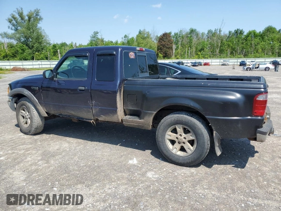 2002 Ford Ranger XL Fleet with VIN 1FTZR45E72TA69892, listed as a Copart auction lot 59849975 with 194,334 mi miles and Salvage title. Bid and sale history available at DreamBid. Image 2.