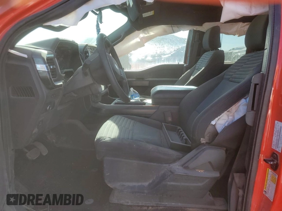 2022 Ford F-150 XL with VIN 1FTEX1EP5NKE34956, listed as a Copart auction lot 85719704 with 41,789 mi miles and Salvage title. Bid and sale history available at DreamBid. Image 7.