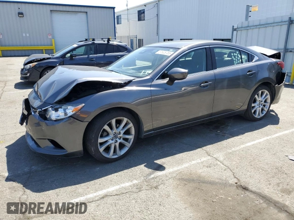 2017 Mazda 6 Touring with VIN JM1GL1V56H1121184, listed as a Copart auction lot 51608785 with 103,557 mi miles and Salvage Title. Bid and sale history available at DreamBid. Image 1.