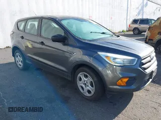 2017 Ford Escape S with VIN 1FMCU0F74HUC38844, listed as a IAAI auction lot 41959992 with 250,718 mi miles. Bid and sale history available at carsss.com. Image 1.