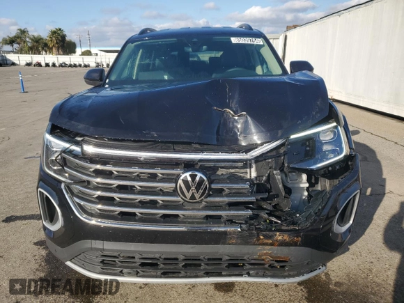 2025 Volkswagen Atlas SE with VIN 1V2HR2CA6SC504089, listed as a Copart auction lot 85039764 with 3,113 mi miles and Clean title. Bid and sale history available at DreamBid. Image 5.