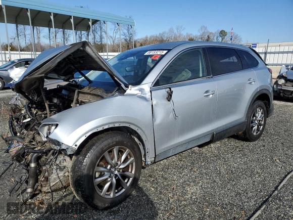 2018 Mazda CX-9 Touring with VIN JM3TCACY0J0220999, listed as a Copart auction lot 88153215 with 0 mi miles and Salvage Title. Bid and sale history available at carsss.com. Image 1.