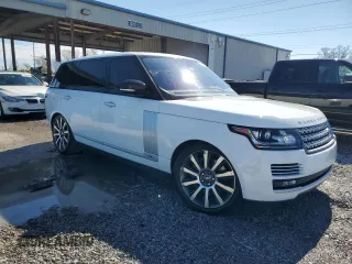 2016 Land Rover Range Rover with VIN SALGV3EF9GA314225, listed as a Copart auction lot 43472525 with 130,334 mi miles and Salvage Title. Bid and sale history available at DreamBid. Image 4.