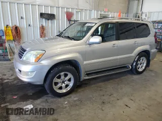 2007 Lexus GX 470 with VIN JTJBT20X670136469, listed as a Copart auction lot 46375485 with 210,593 mi miles and Clean Title. Bid and sale history available at carsss.com. Image 1.