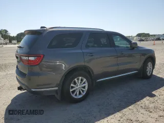 2021 Dodge Durango SXT Plus with VIN 1C4RDJAGXMC793518, listed as a Copart auction lot 52708205 with 36,788 mi miles and Salvage title. Bid and sale history available at DreamBid. Image 3.