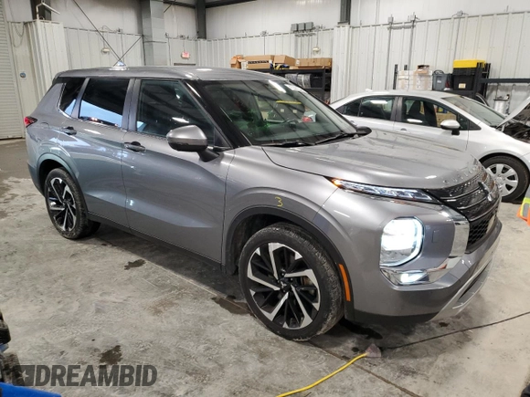 2023 Mitsubishi Outlander SE z VIN JA4J4UA84PZ016853, wystawiony jako Copart lot #59950495 z przebiegiem 54 992 mil mil oraz Czysty tytuł • Clean title. Historia ofert i sprzedaży dostępna na DreamBid. Obrazek 4.