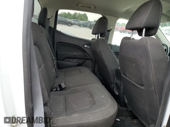 2015 GMC Canyon 2WD SLE with VIN 1GTG5BE31F1227070, listed as a Copart auction lot 51337865 with 49,394 mi miles and Salvage Title. Bid and sale history available at DreamBid. Image 10.