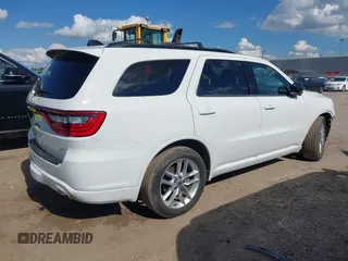 2023 Dodge Durango GT Plus with VIN 1C4RDHDG5PC635967, listed as a IAAI auction lot 42238284 with 42,324 mi miles and . Bid and sale history available at DreamBid. Image 4.