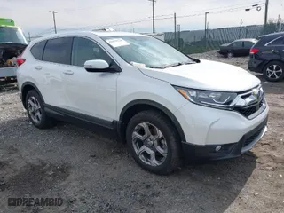 2019 Honda CR-V EX-L with VIN 2HKRW2H80KH612359, listed as a IAAI auction lot 41839120 with 36,188 mi miles. Bid and sale history available at carsss.com. Image 1.