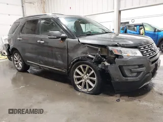 2016 Ford Explorer Limited with VIN 1FM5K8FH6GGC05749, listed as a IAAI auction lot 41409560 with 95,009 mi miles. Bid and sale history available at carsss.com. Image 1.