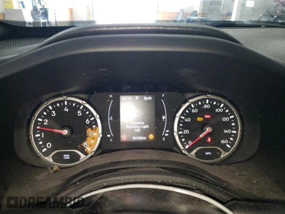 2018 Jeep Renegade Latitude with VIN ZACCJBBB7JPH44548, listed as a Copart auction lot 64853705 with 64,422 mi miles and Clean title. Bid and sale history available at DreamBid. Image 9.