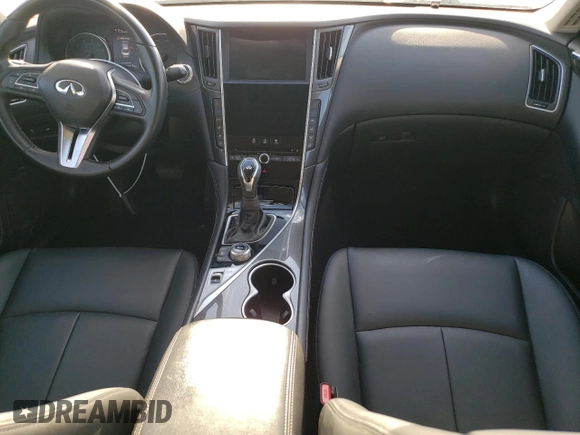 2021 Infiniti Q50 Pure z VIN JN1EV7AR7MM750199, wystawiony jako Copart lot #82635984 z przebiegiem 51 617 mil mil oraz Szkoda całkowita • Salvage title. Historia ofert i sprzedaży dostępna na DreamBid. Obrazek 8.